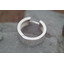 Серебряная серьга - кольцо узкая в одно ухо 24677001